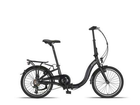 Altec Comfort Vouwfiets 6v 20inch 39cm Mat Zwart