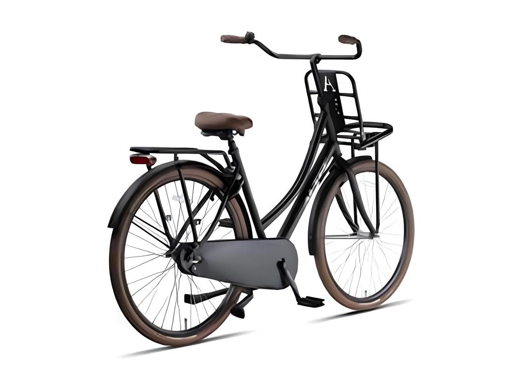 Altec Classic Transportfiets 28inch 53cm Mat Zwart