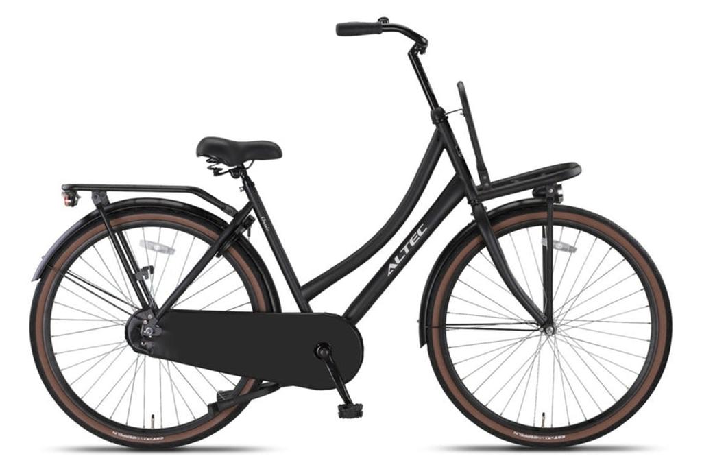 Altec Classic Transportfiets 28inch 58cm Mat Zwart
