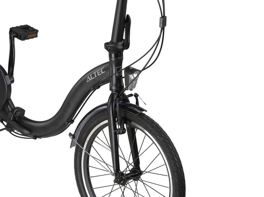 Altec Comfort Vouwfiets 6v 20inch 39cm Mat Zwart