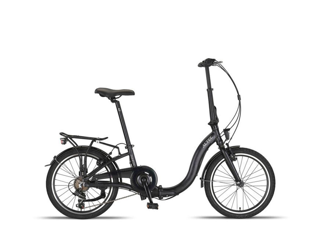 Altec Comfort Vouwfiets 6v 20inch 39cm Mat Zwart