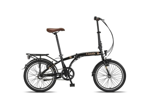 Altec Cunda 20 inch Folding Bike N-3 Black-Gold