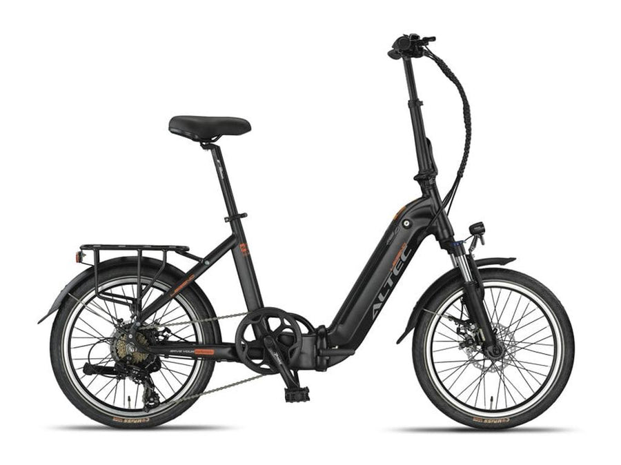 Altec Legend E-Bike Vouwfiets Mat Zwart