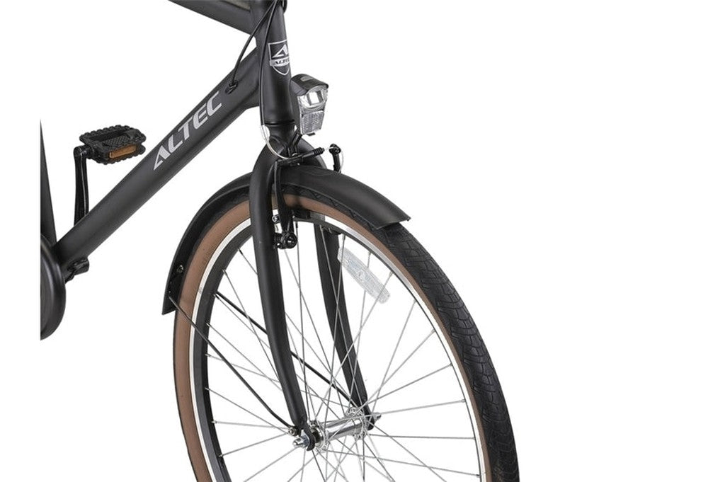 Altec Marquant 28 inch Herenfiets N-3 56cm Mat Zwart