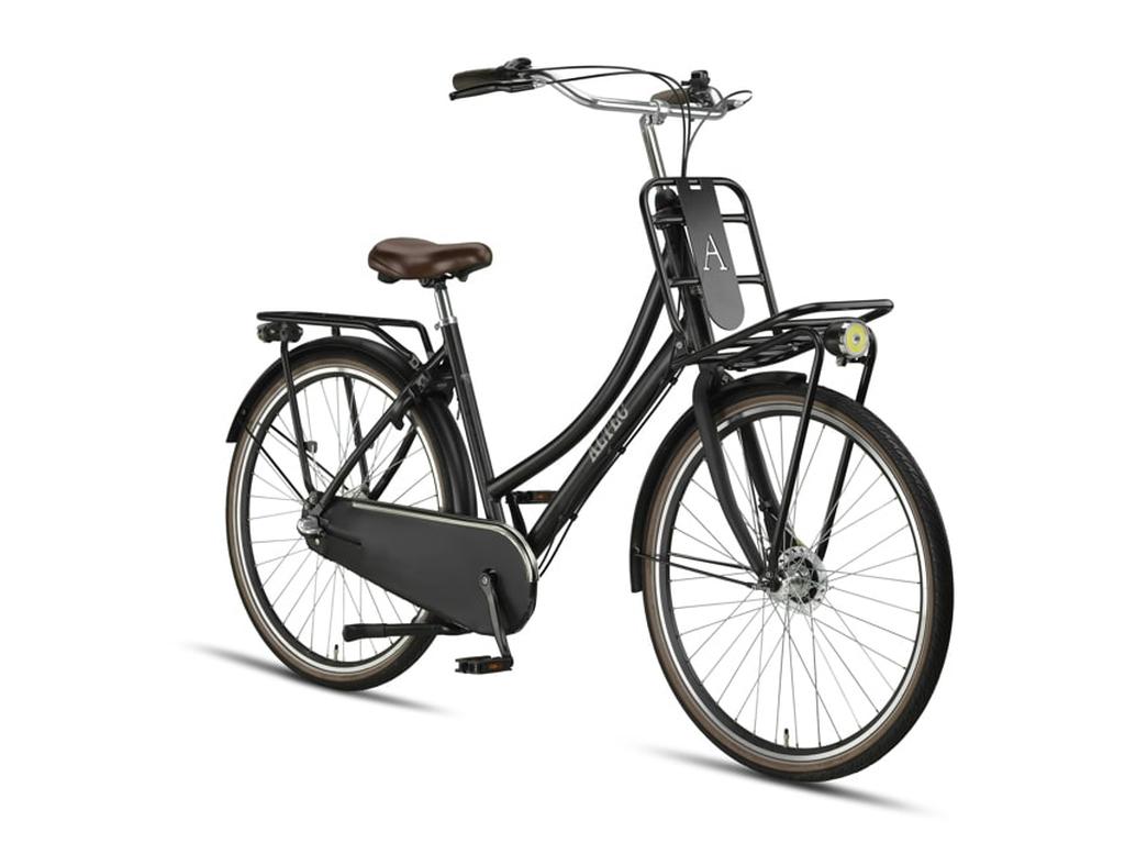 Altec Retro Transportfiets 3v 28inch 53cm Mat Zwart