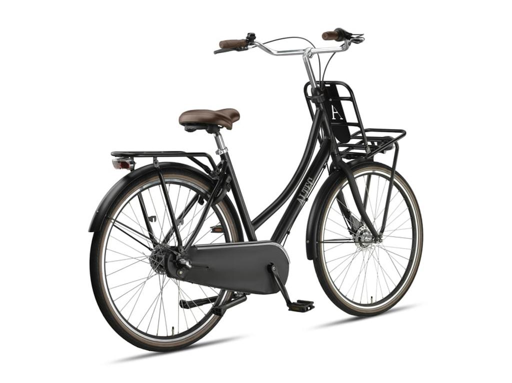 Altec Retro Transportfiets 3v 28inch 53cm Mat Zwart