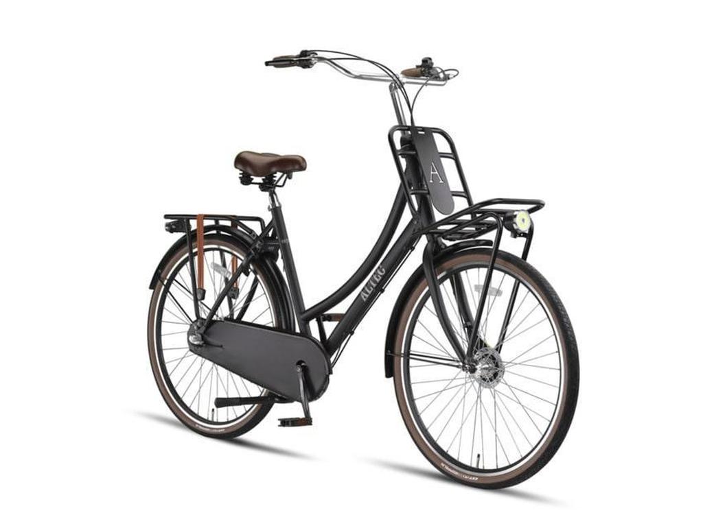 Altec Retro Transportfiets 3v 28inch 57cm Mat Zwart