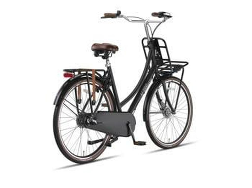 Altec Retro Transportfiets 3v 28inch 57cm Mat Zwart