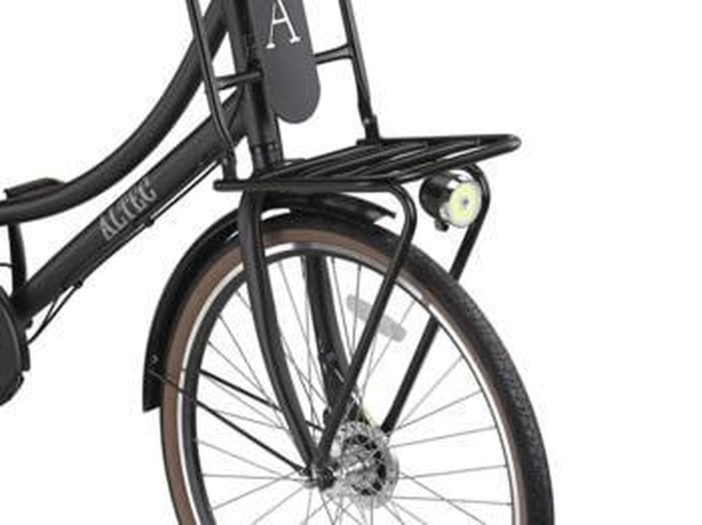 Altec Retro Transportfiets 3v 28inch 57cm Mat Zwart