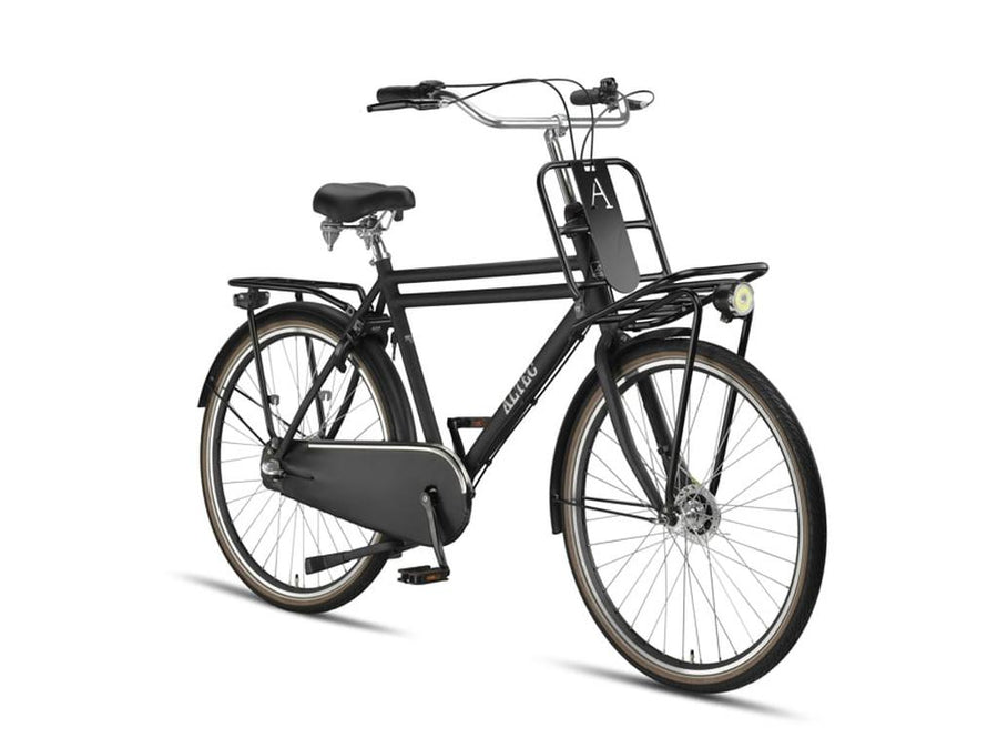 Altec Retro Transportfiets Mat Zwart