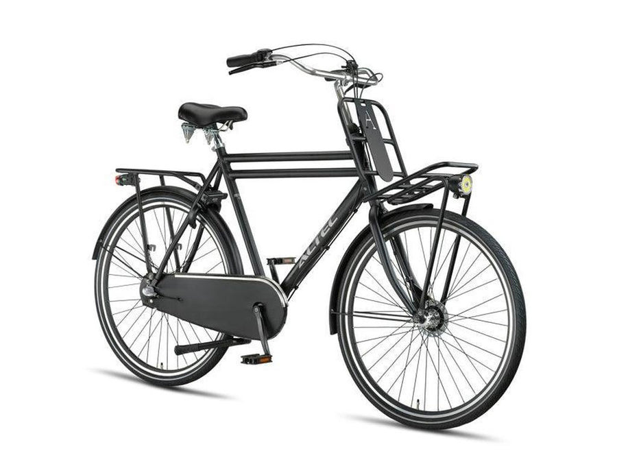 Altec Retro Transportfiets Mat Zwart