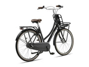 Altec Retro Transportfiets Mat Zwart