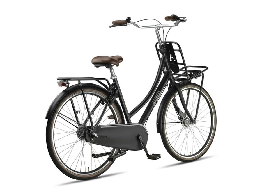 Altec Retro Transportfiets Mat Zwart