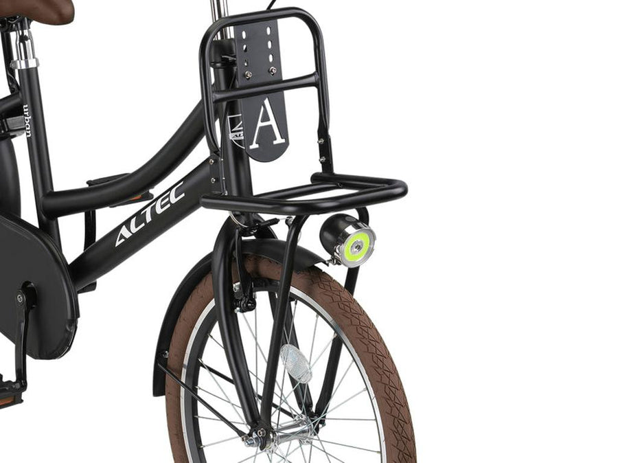 Altec Urban Transportfiets Mat Zwart