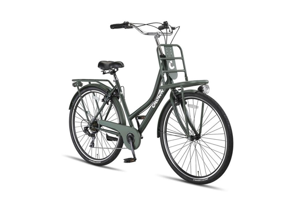 Berlin Transportfiets 7v 28inch 53cm Army Green