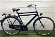 Herenfiets zwart cm61 inch28
