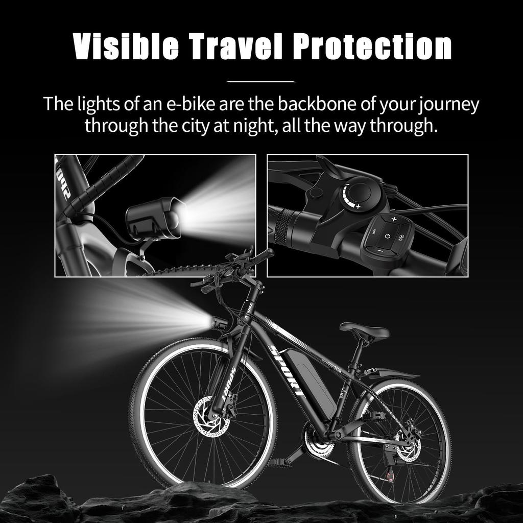 NIEUW Mountain Sport Technology E-Bikes 7v 26inch 42cm