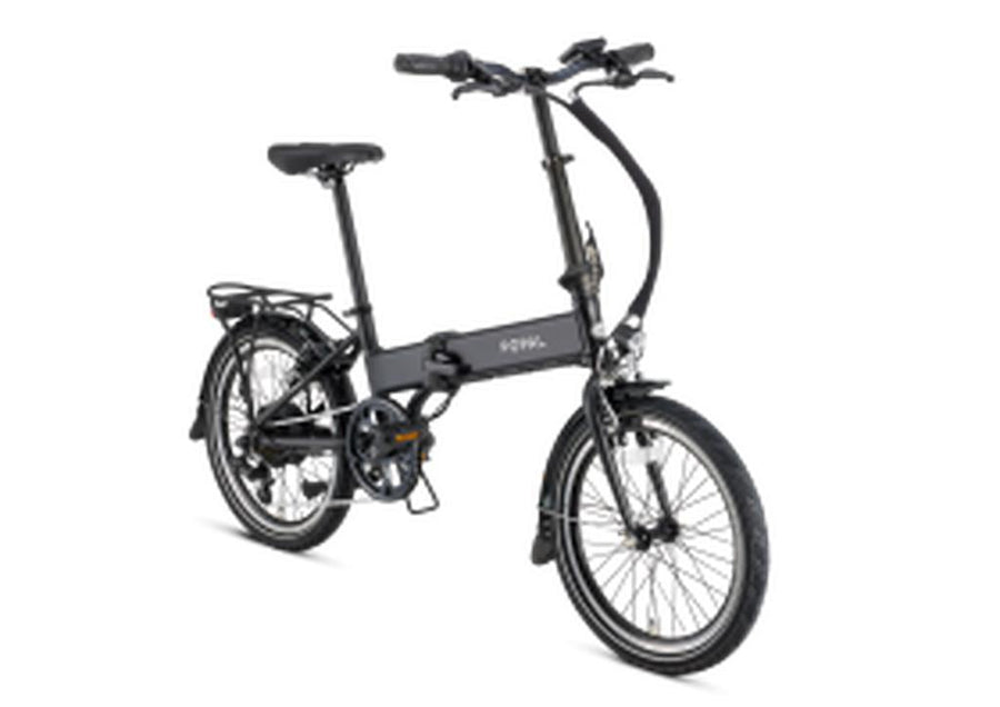 Popal E-Folt Vouwfiets Zwart