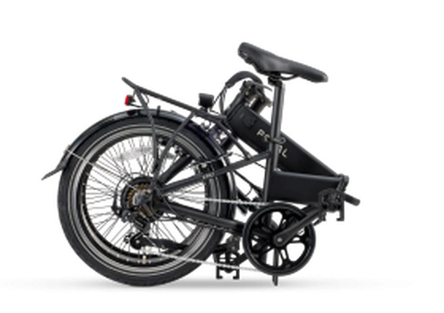 Popal E-Folt Vouwfiets Zwart