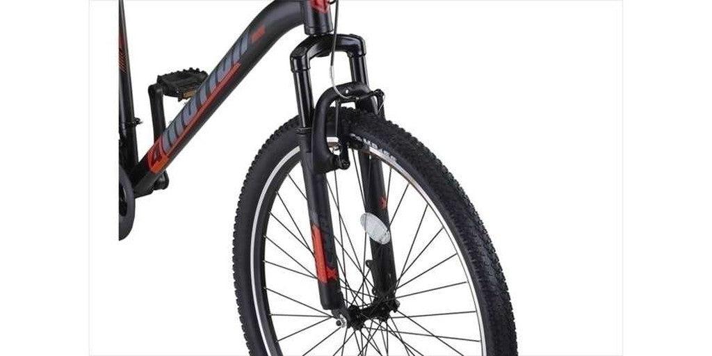 Umit 4 Motion 29 inch 46cm MTB V-Brakes Zwart-Rood