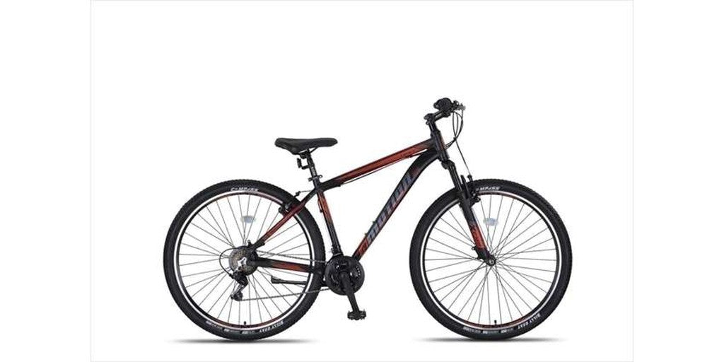 Umit 4 motion 27.5 inch 47cm MTB V-Brakes Zwart-Rood