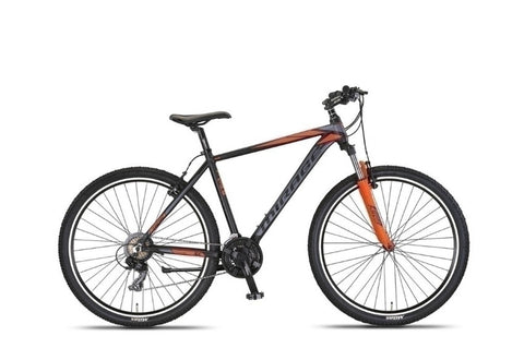 Umit Mirage 27.5 inch 50cm MTB V-Brakes Black/Orange